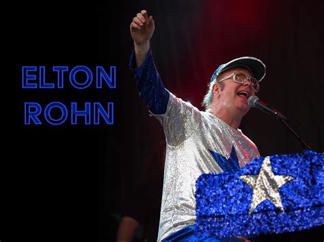 elton rohn  VenueTheater event in Guelph by Elton Rohn Fan Page and 3 others on Friday, September 22 2023Elton Rohn is a tribute artist who has performed songs by Elton John to tens of thousands of people across North America